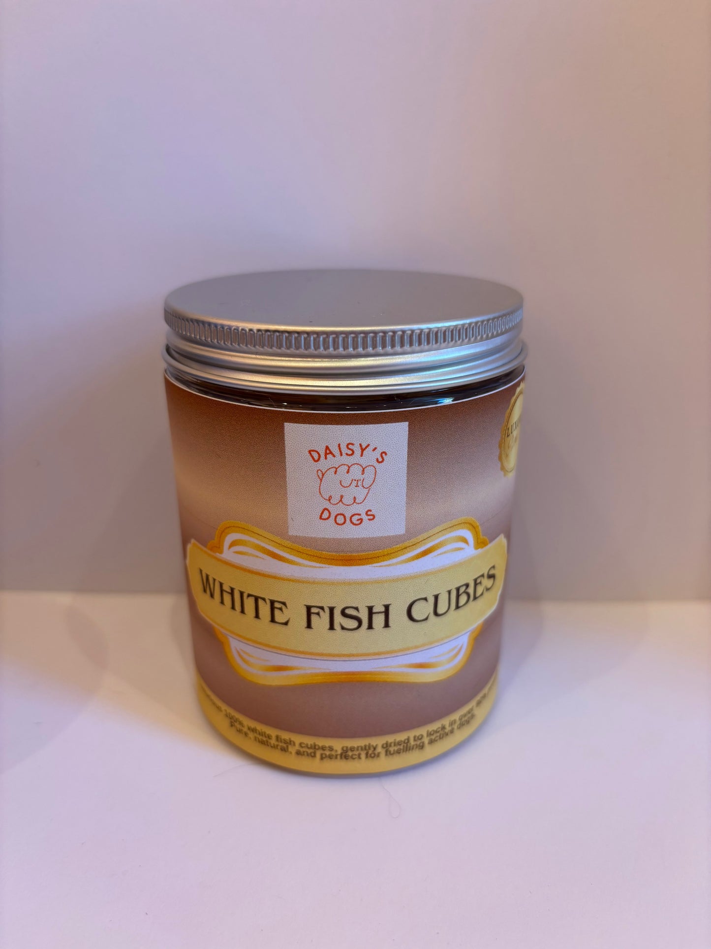 White fish cubes