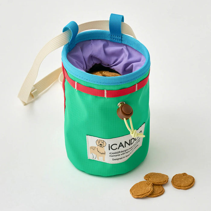 Munchie Minder | Dog Treat Bag | Cool Green