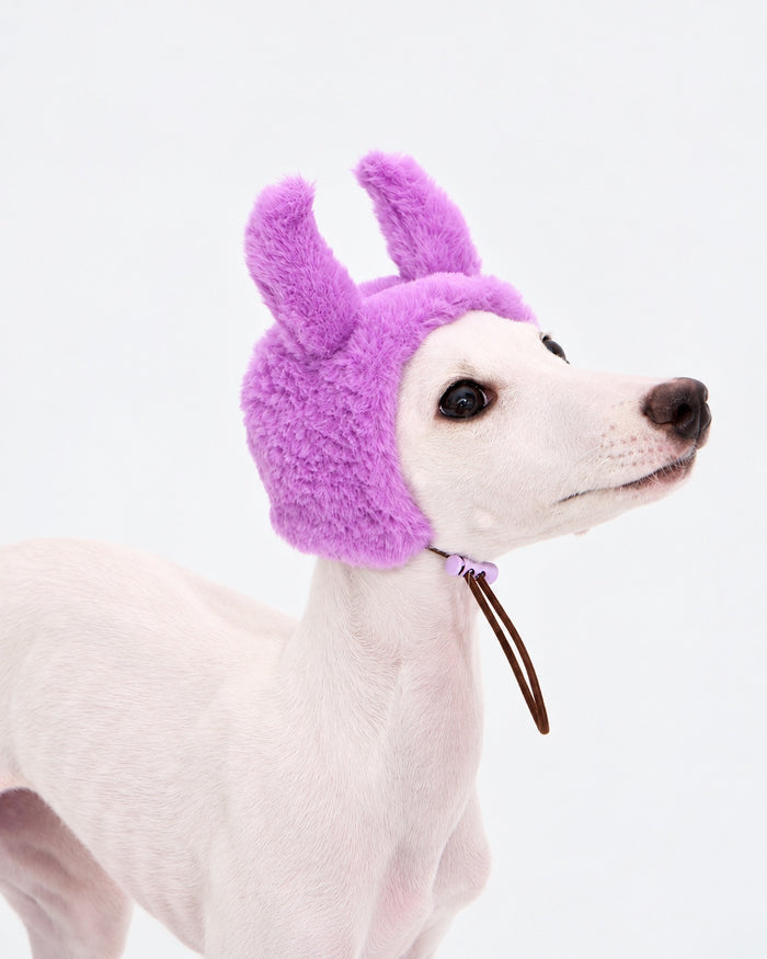 FuzFuz Little Monster Fluffy Dog Hat
