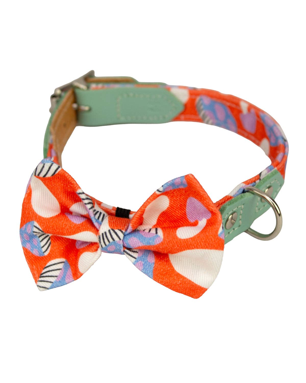 Hiro + Wolf Magical Mushrooms Dog Bow Tie