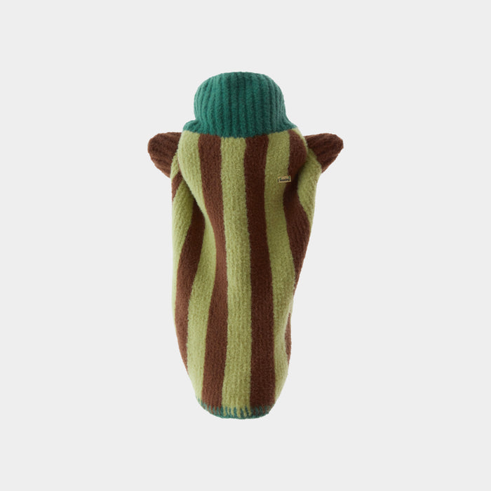 Handcrafted Cashmere Blend Colour-Block Jumper