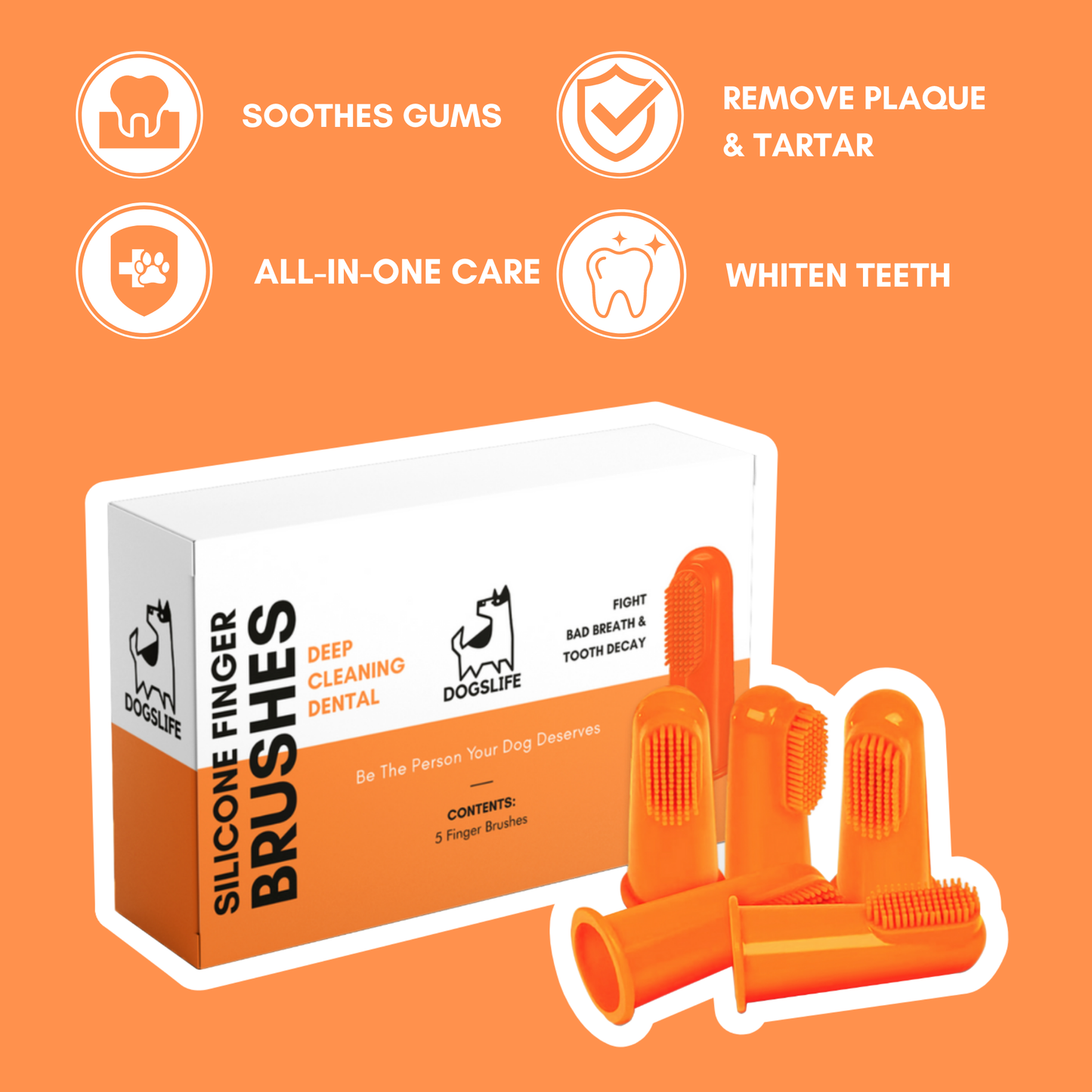 Dog Finger Toothbrush