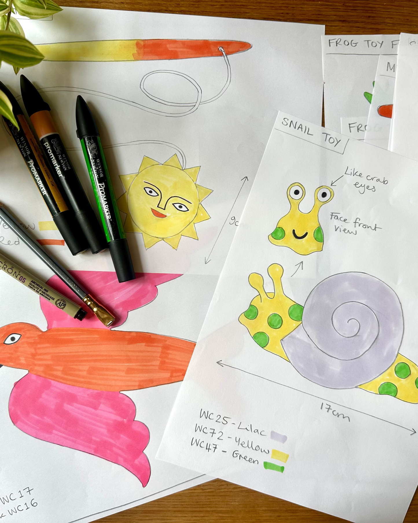 Abigail Snail Felt Toy