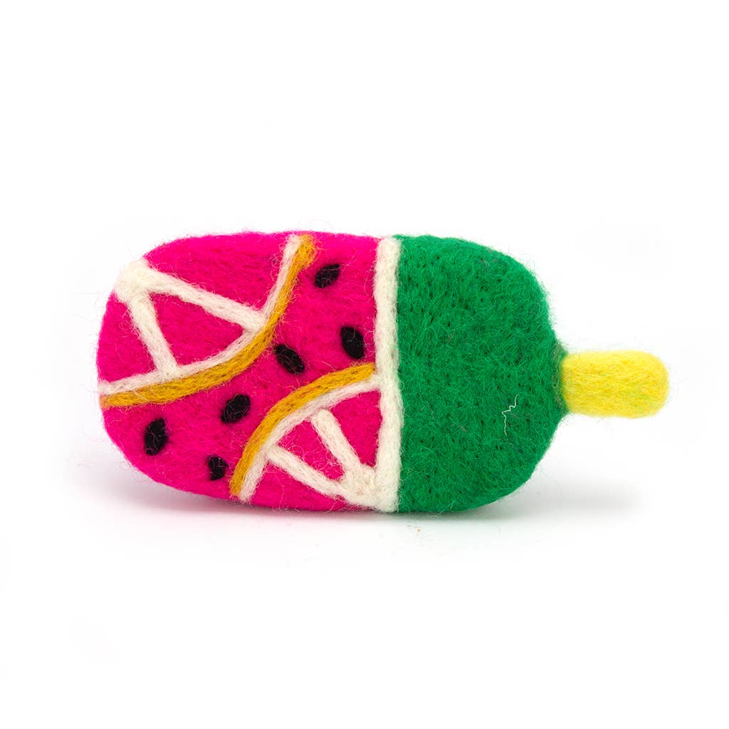 Pupsicle Ice Cream Felt Dog Toy