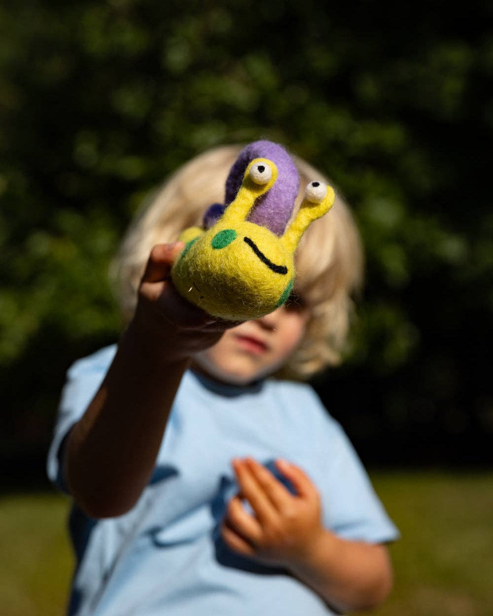 Abigail Snail Felt Toy