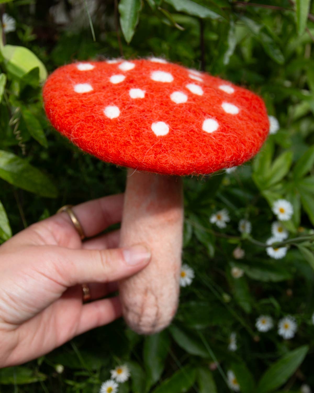 Hiro + Wolf Magical Mushroom Felt Toy