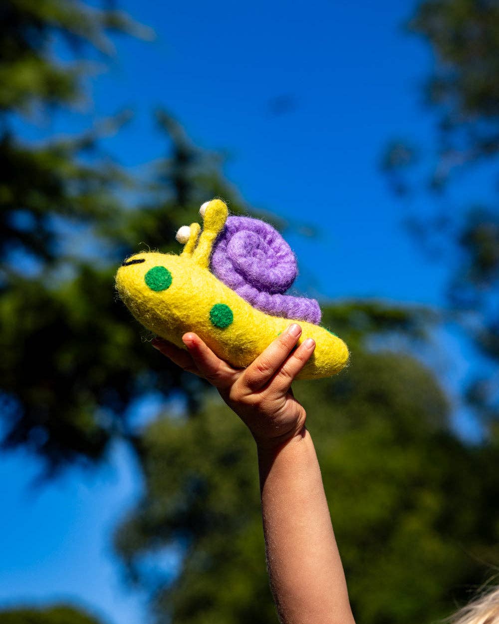 Abigail Snail Felt Toy