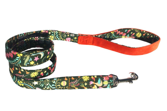 Twelve Days of Christmas - Liberty Print Christmas Dog Lead