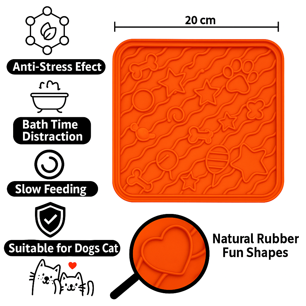 WufWuf&MyMeow TreatMate:An Earth-Friendly Treat Mat for Pets