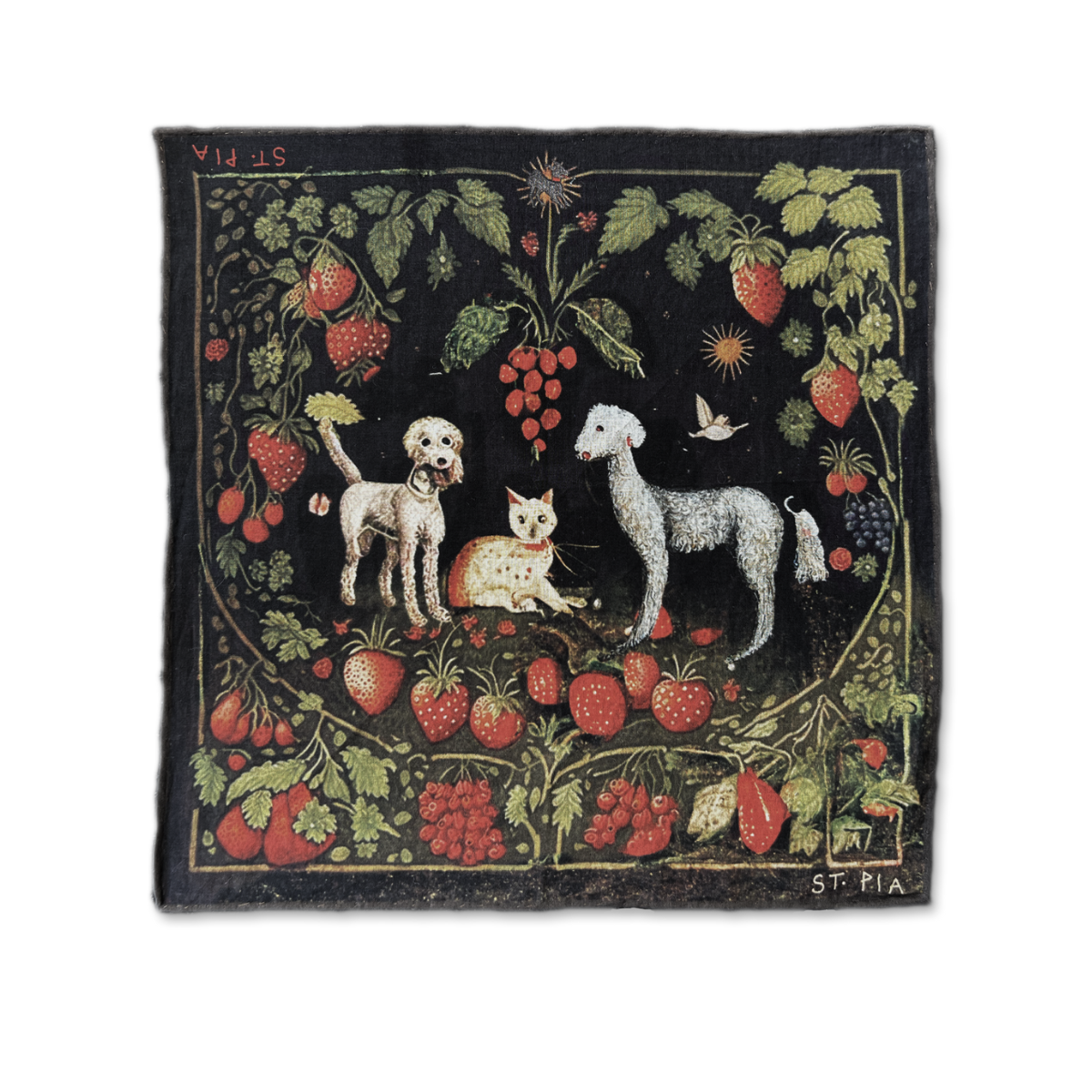 St. Pia Berry BFF Pet & Human Bandana