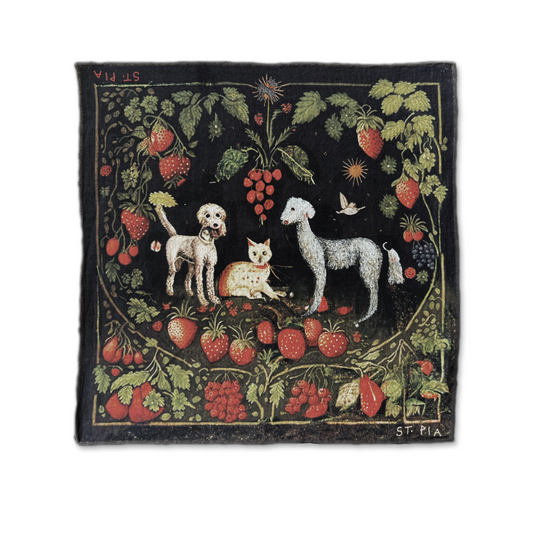 St. Pia Berry BFF Pet & Human Bandana