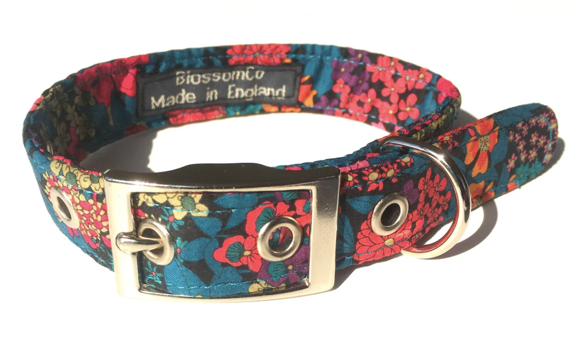 BlossomCo Ciara - Liberty Print Dog Collar