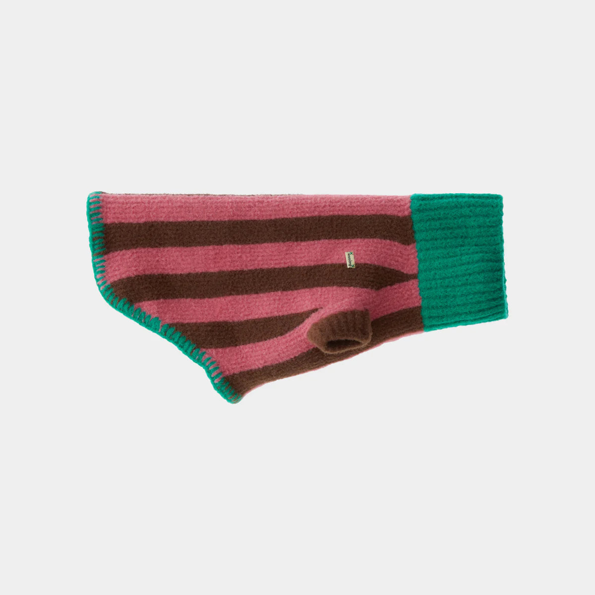 Handcrafted Cashmere Blend Colour-Block Jumper