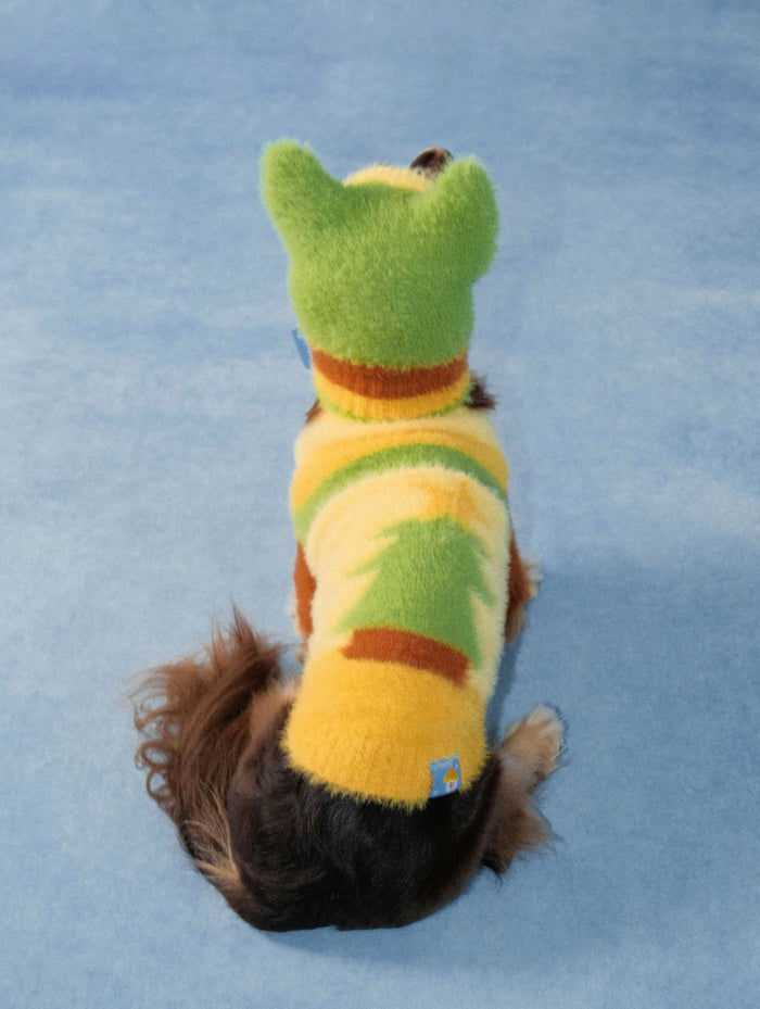 Soft Snuggle Festive Tree Dog Pullover