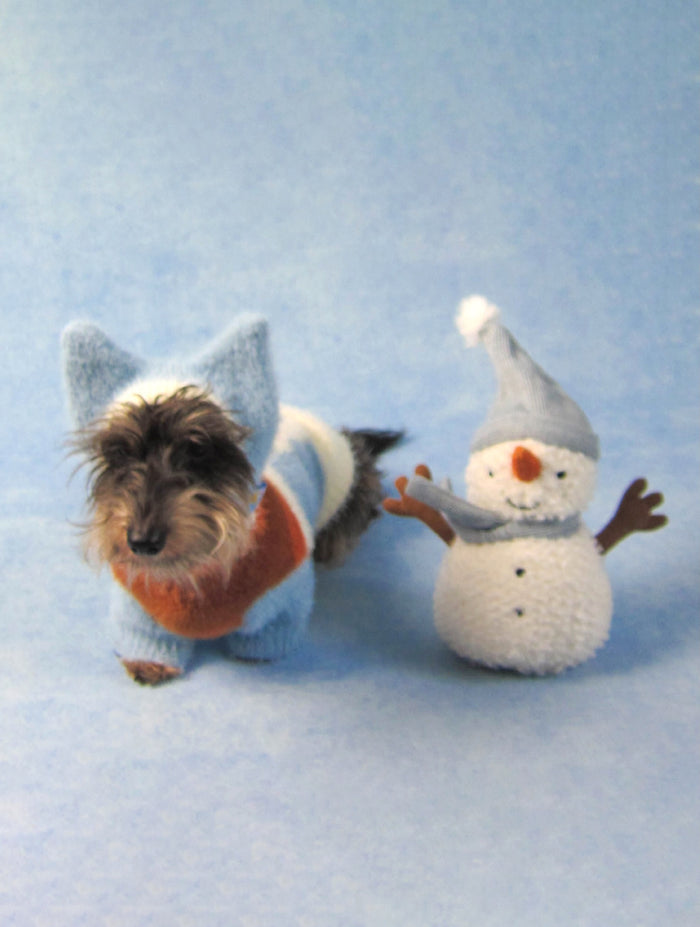 Soft Snuggle Snowman Dog Pullover