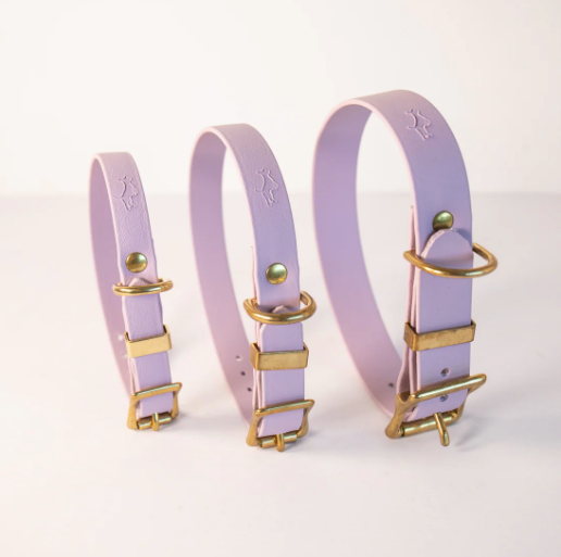 Storeys & Tails Lilac Biothane® All Weather Collar