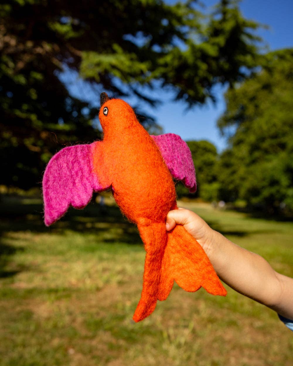Bertie Bird Felt Toy