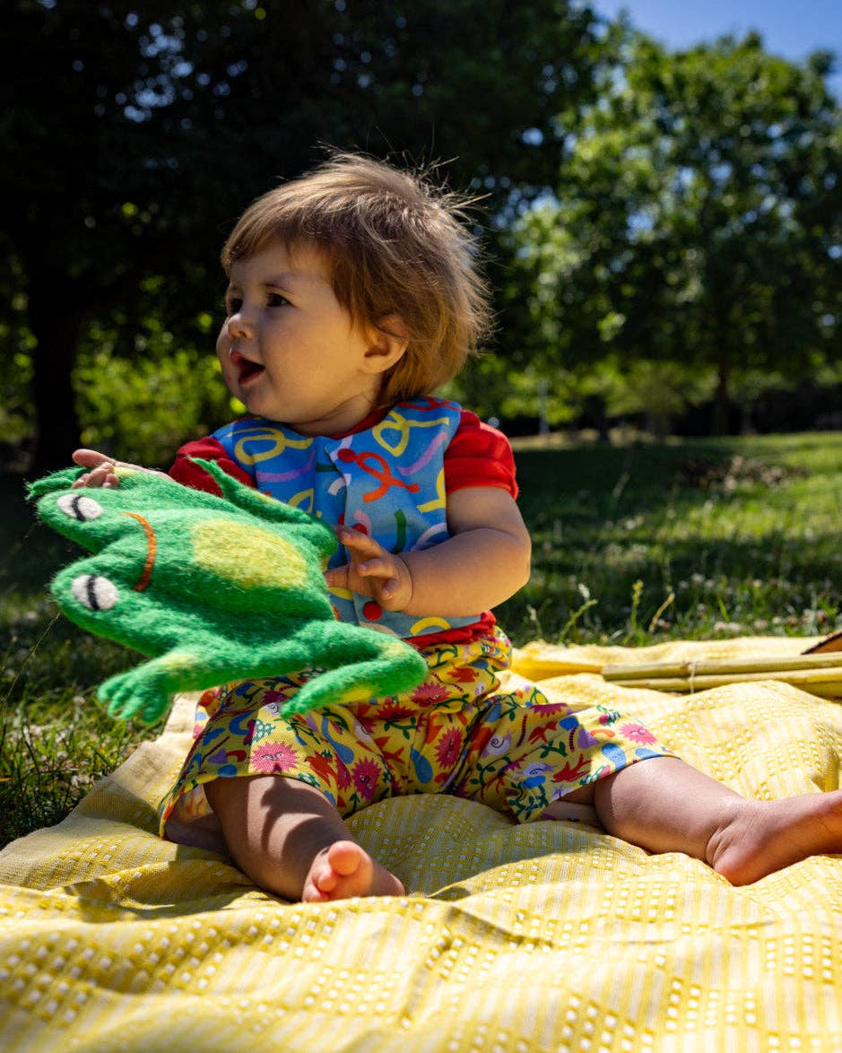 Freddy Frog Felt Toy