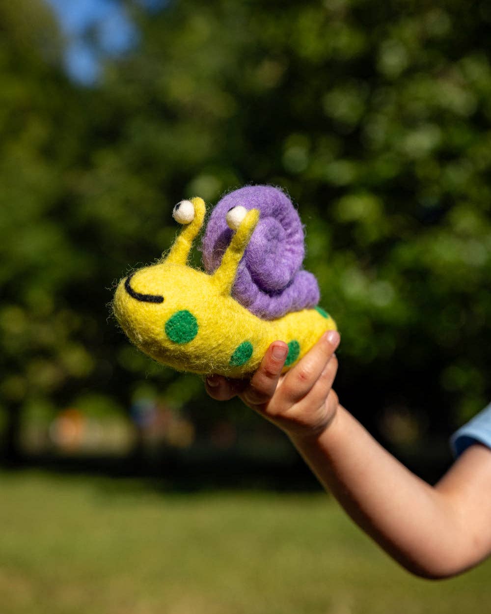 Abigail Snail Felt Toy