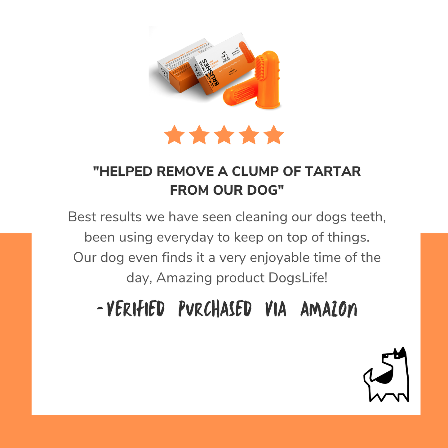 Dog Finger Toothbrush