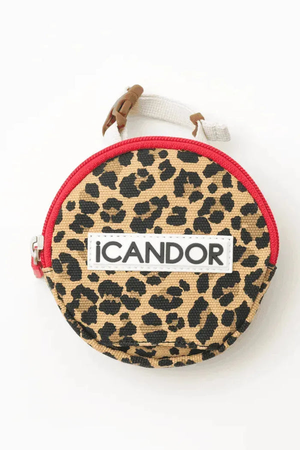 iCANDOR Dingle-Dangle Pouch Bag - Leopard