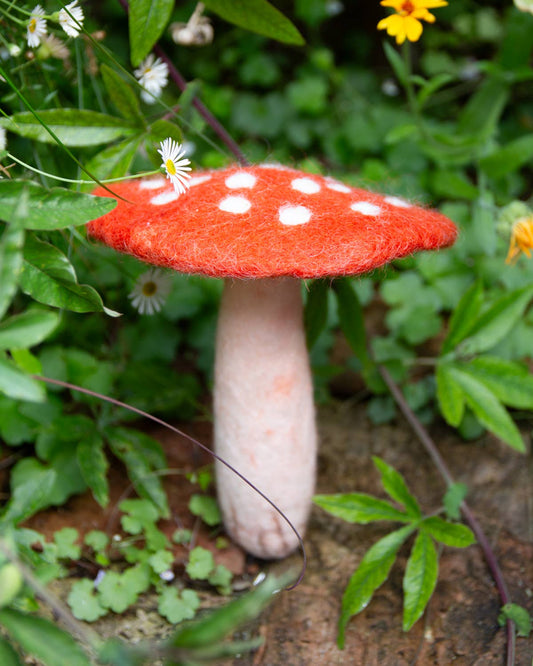 Hiro + Wolf Magical Mushroom Felt Toy